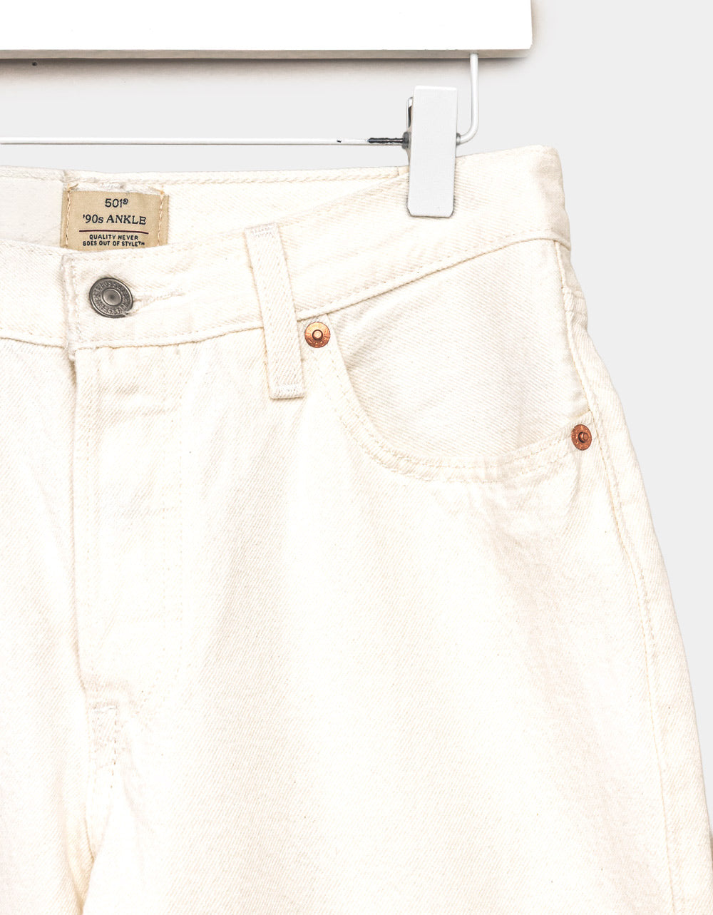 501 90s Ankle in Blank Slate