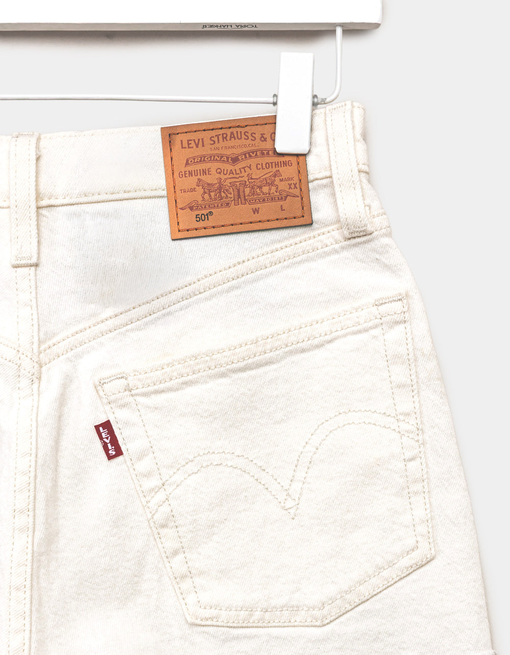 501 90s Ankle in Blank Slate