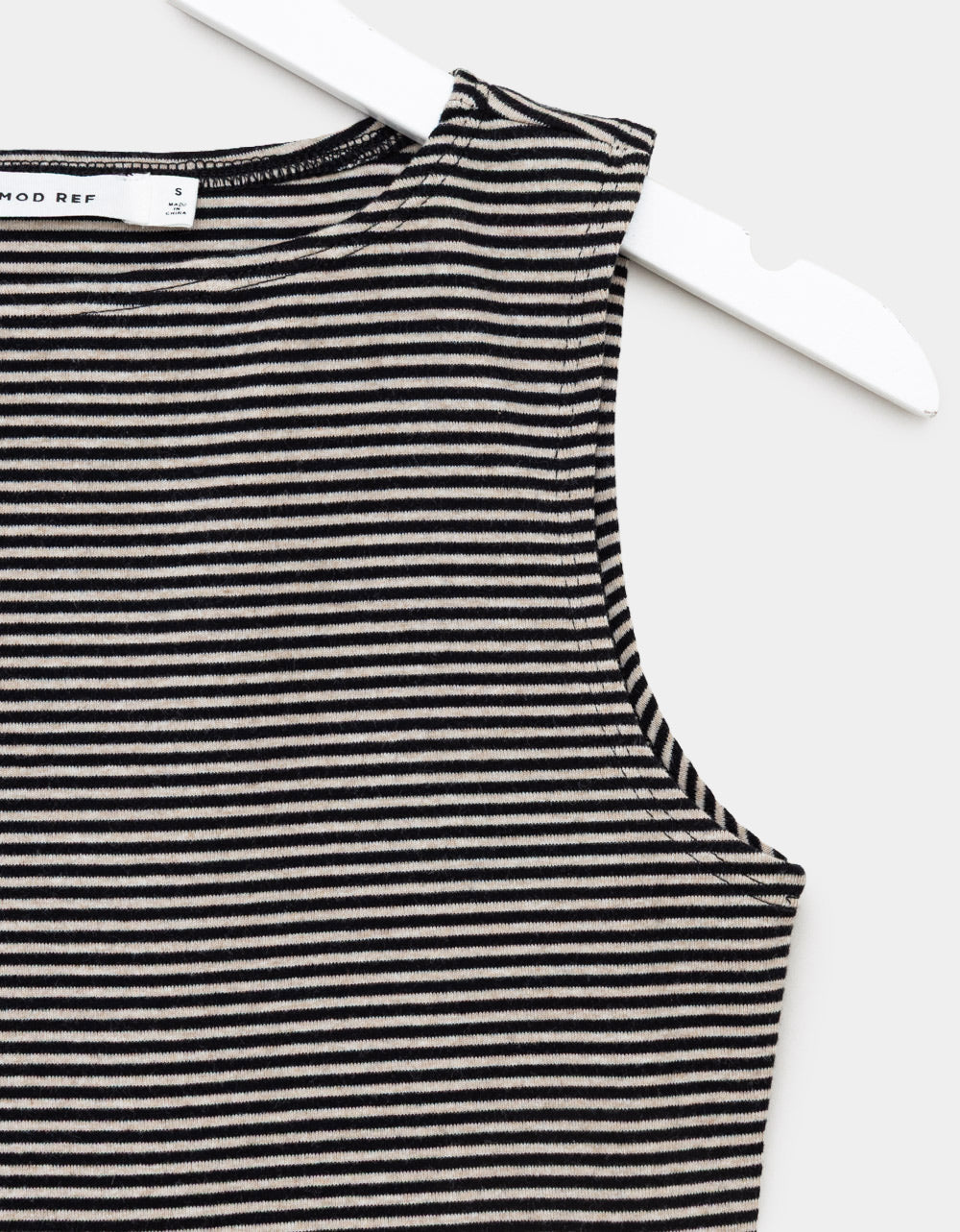 Adrienne Top - Beige/Black