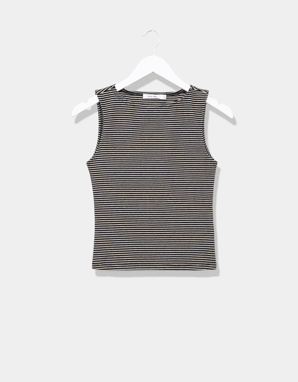 Adrienne Top - Beige/Black