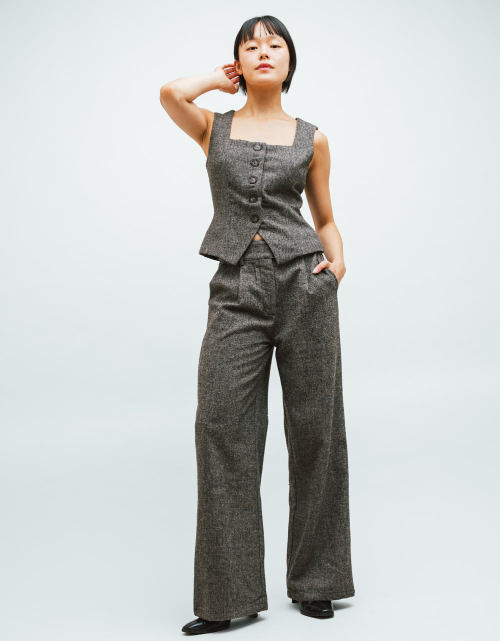 Agnes Tweed Pants