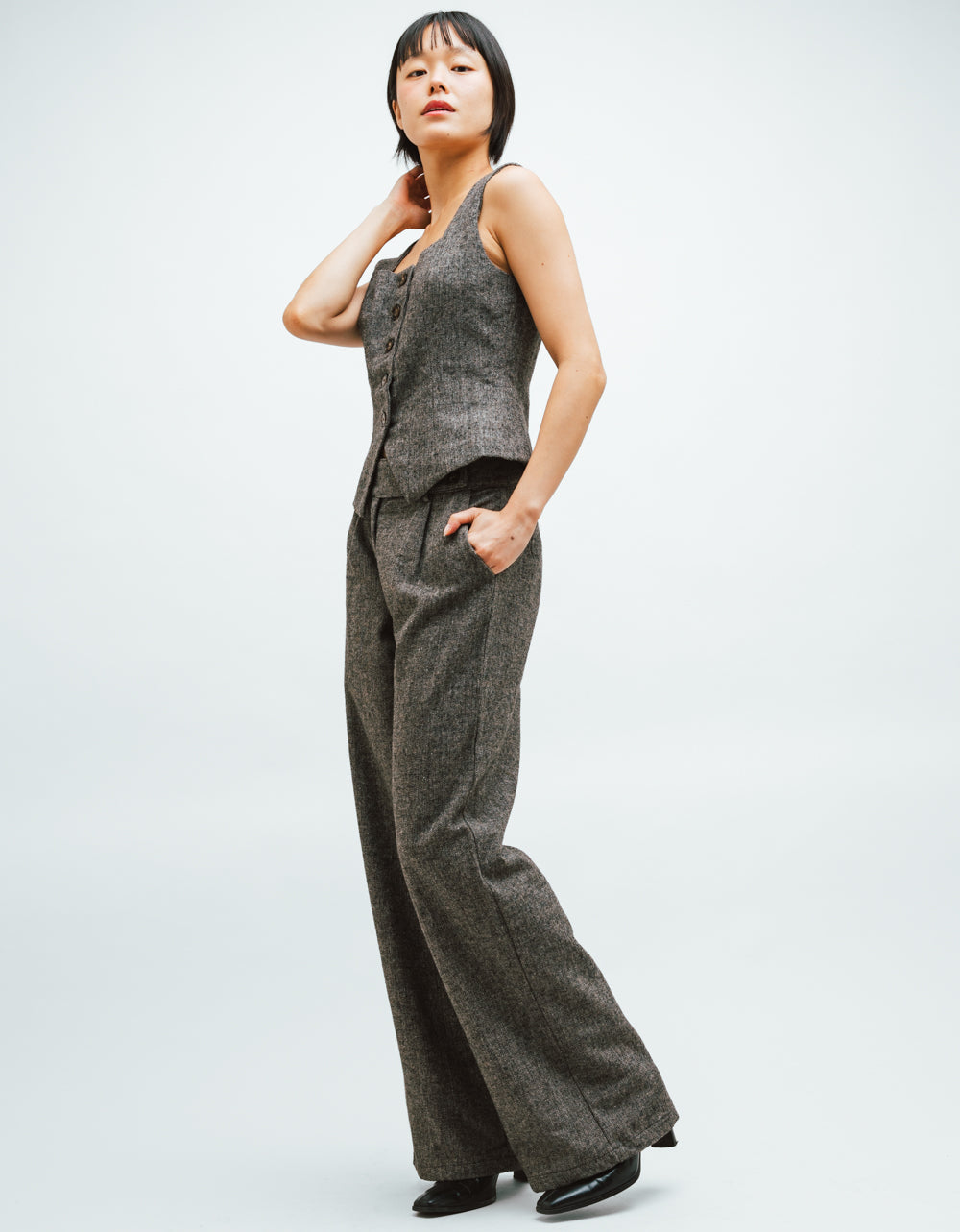 Agnes Tweed Pants