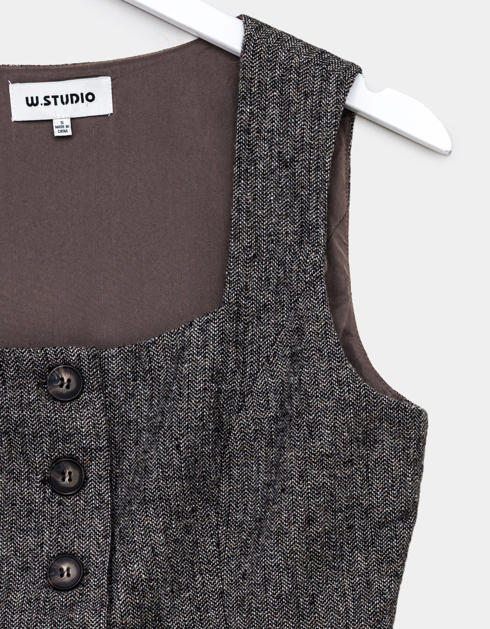 Agnes Tweed Vest