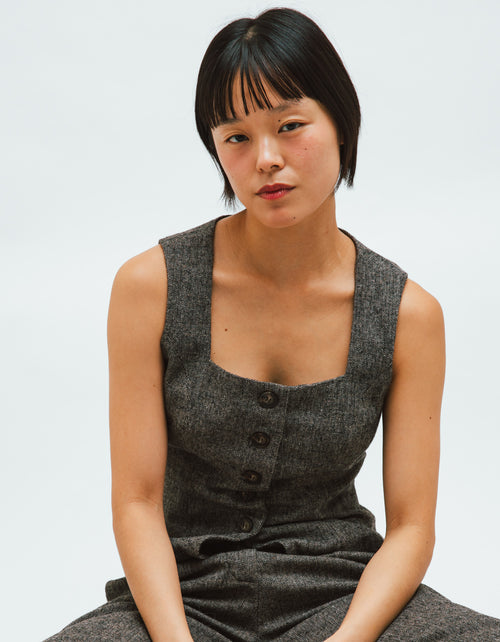 Agnes Tweed Vest