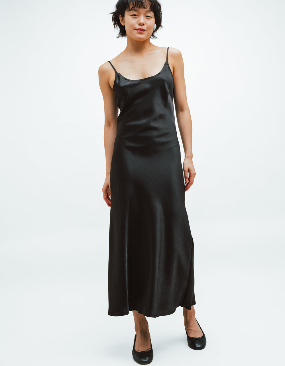 Anya Satin Bias Dress