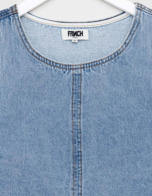 Aqualina Denim Top