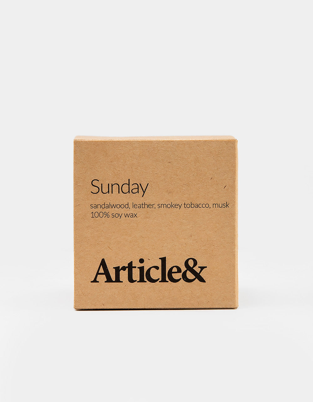 Article& Sunday Candle