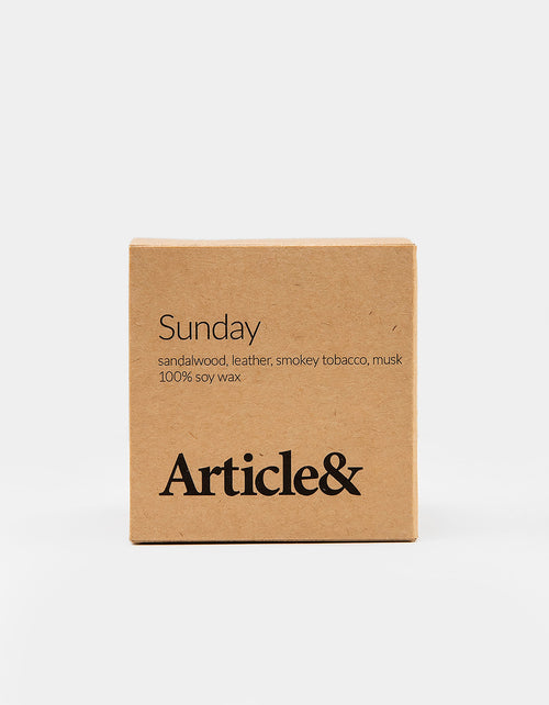 Article& Sunday Candle