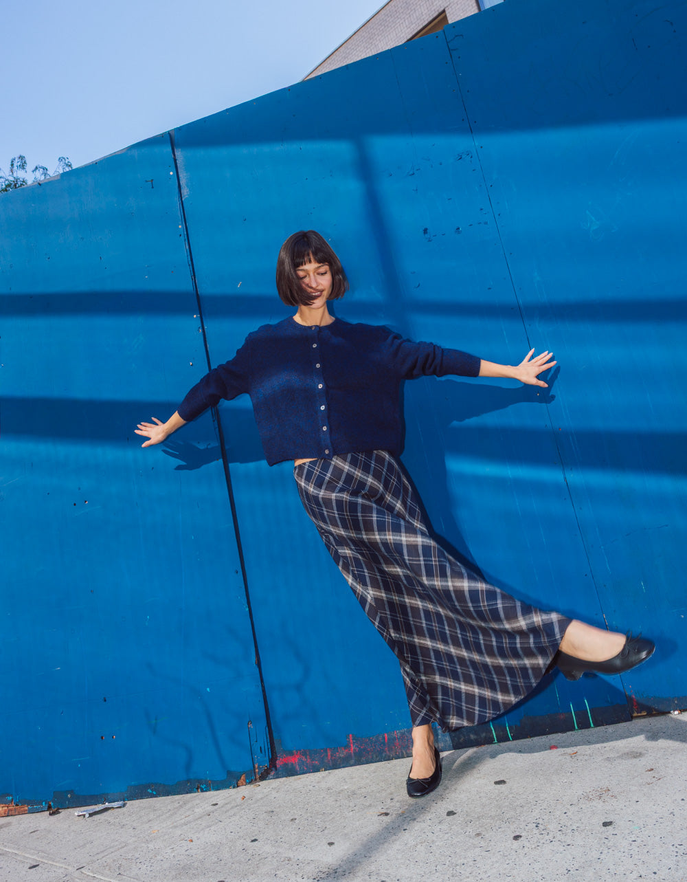 Crestview Plaid Skirt