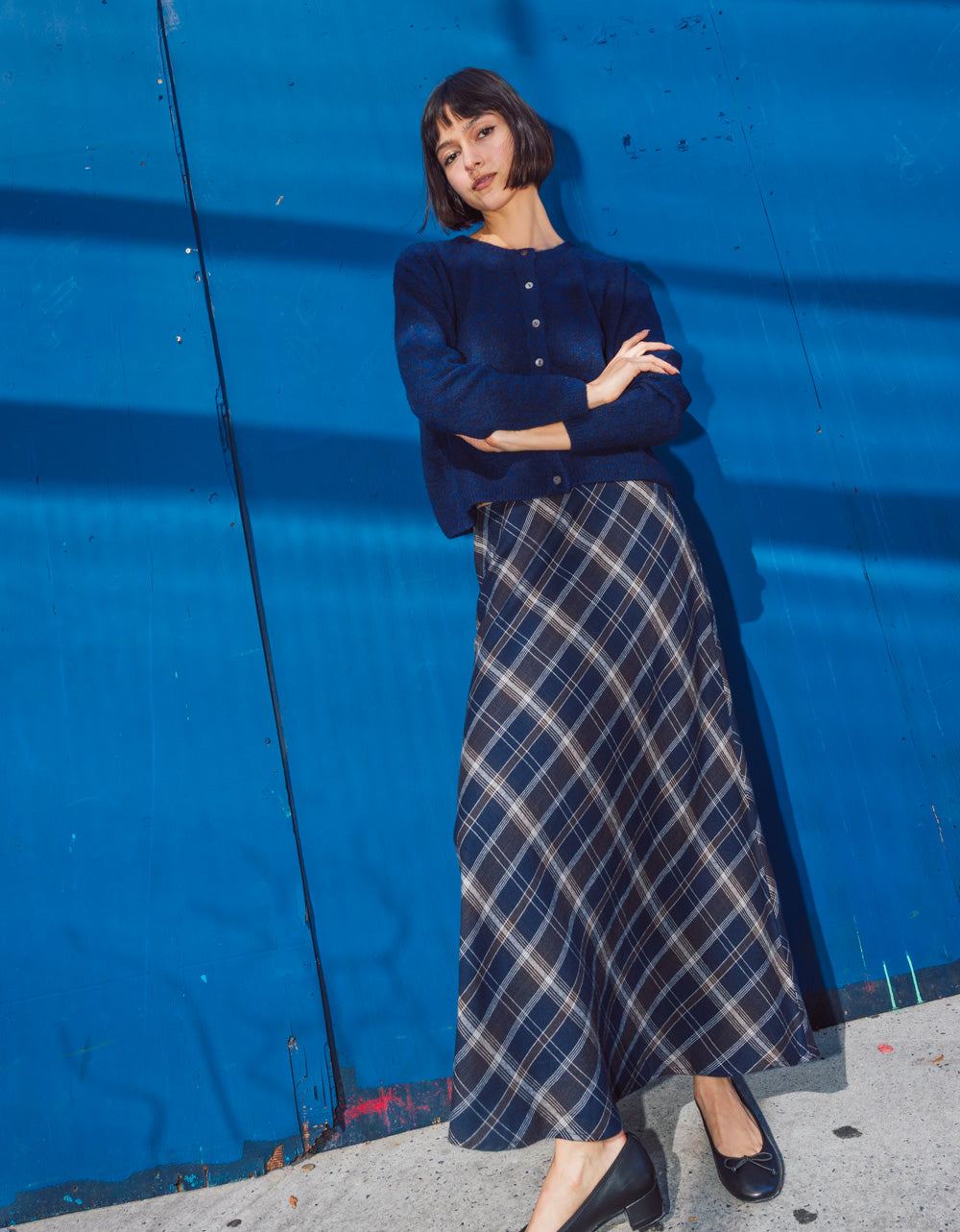 Crestview Plaid Skirt