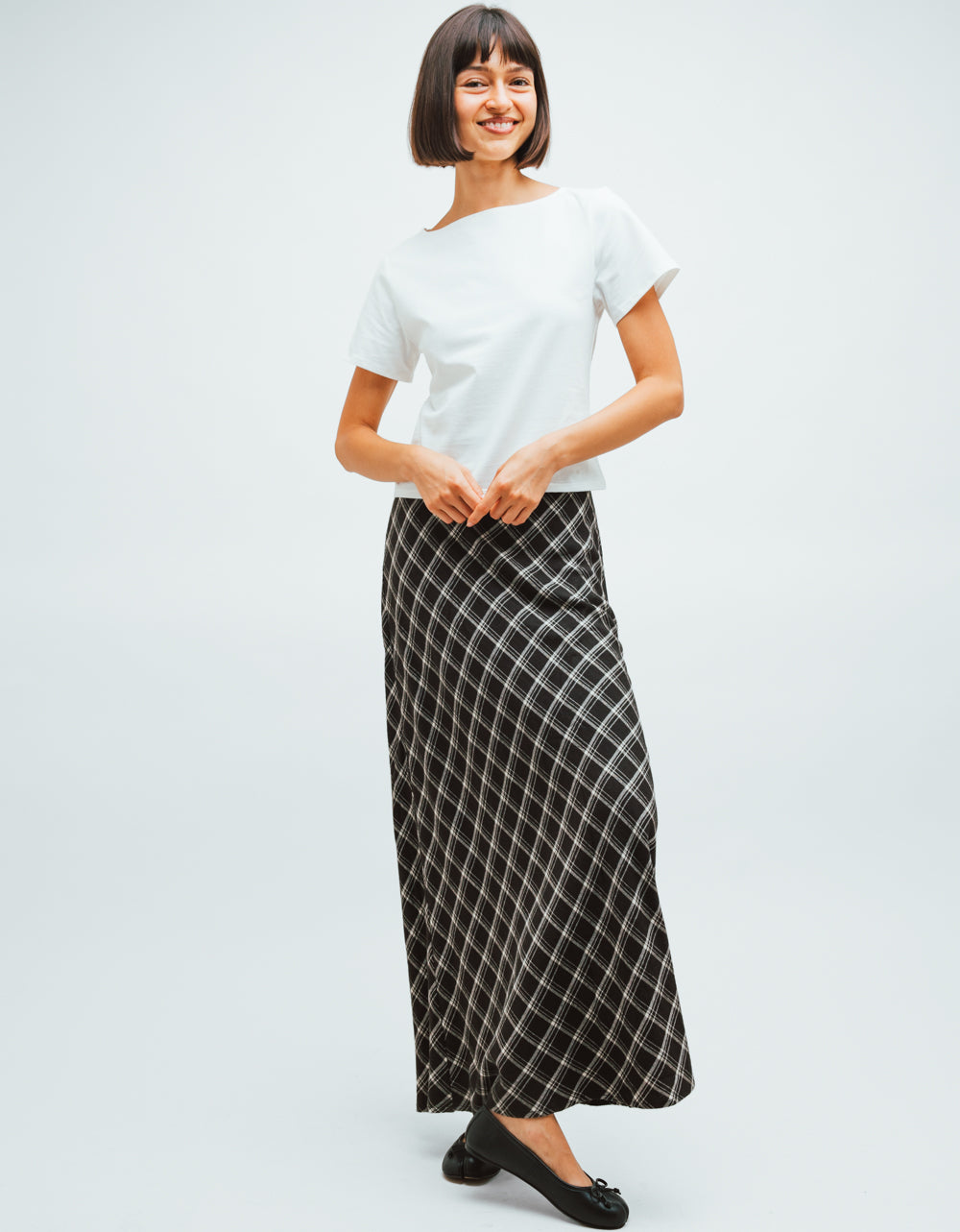 Mod Basic Tee in Ivory