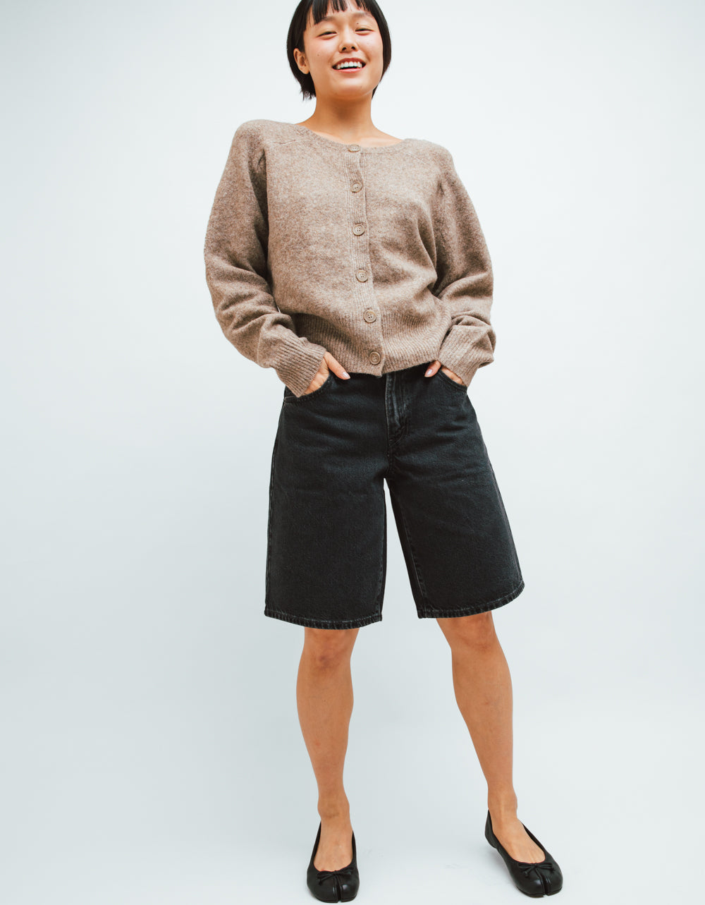 Baggy Dad Jort in Open Mind
