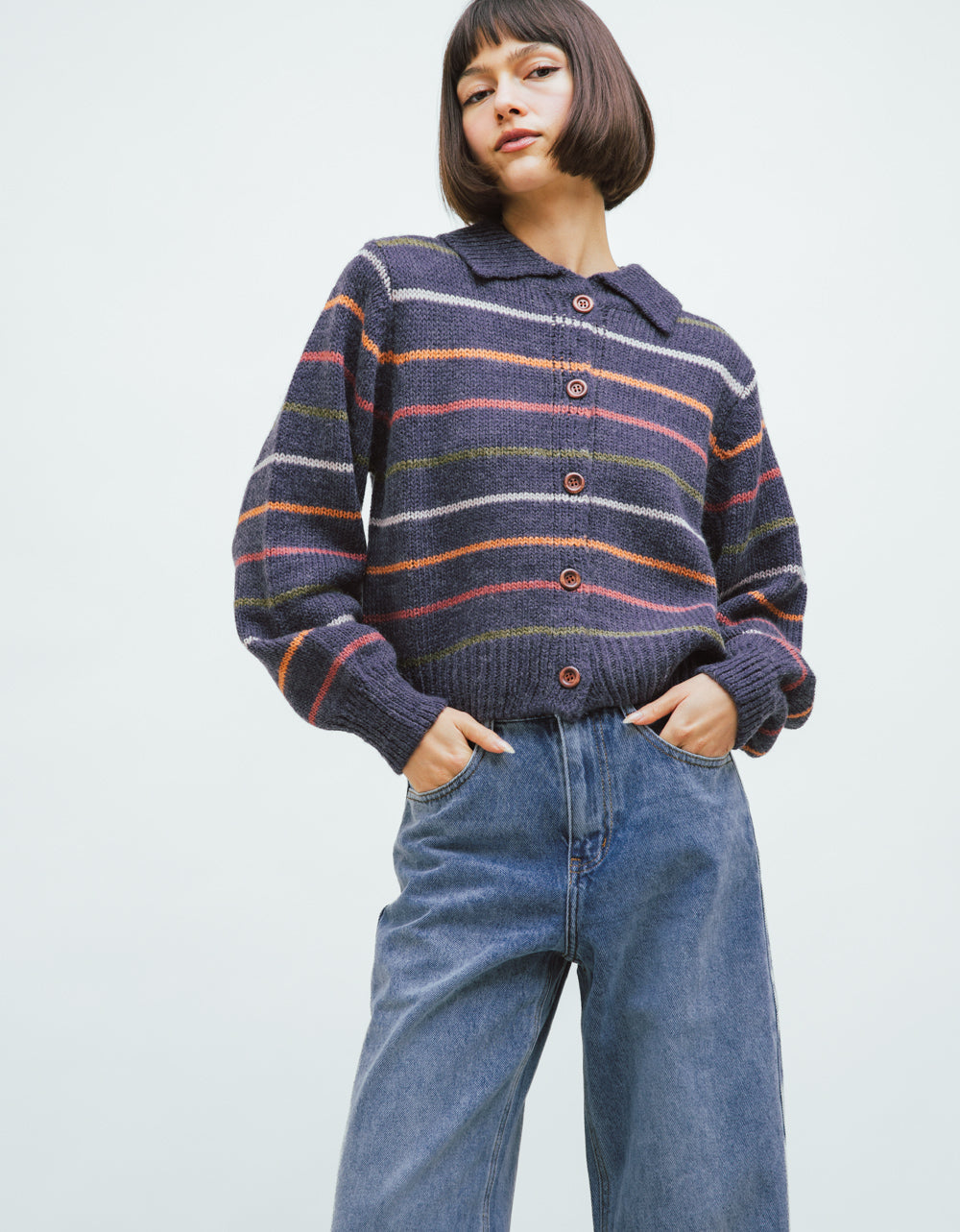 Beatrice Collar Cardi