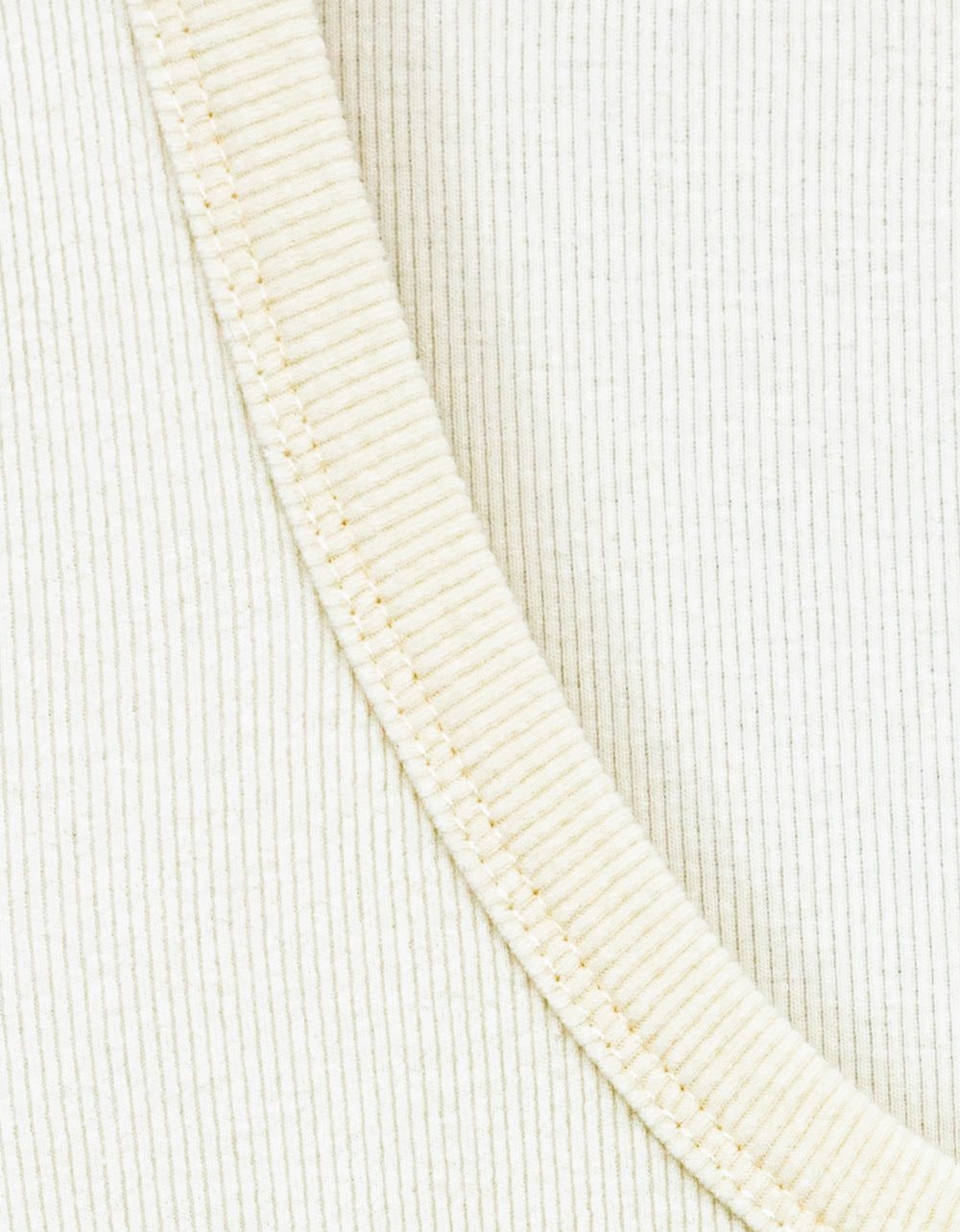 Becca Scoop Tee in Ivory