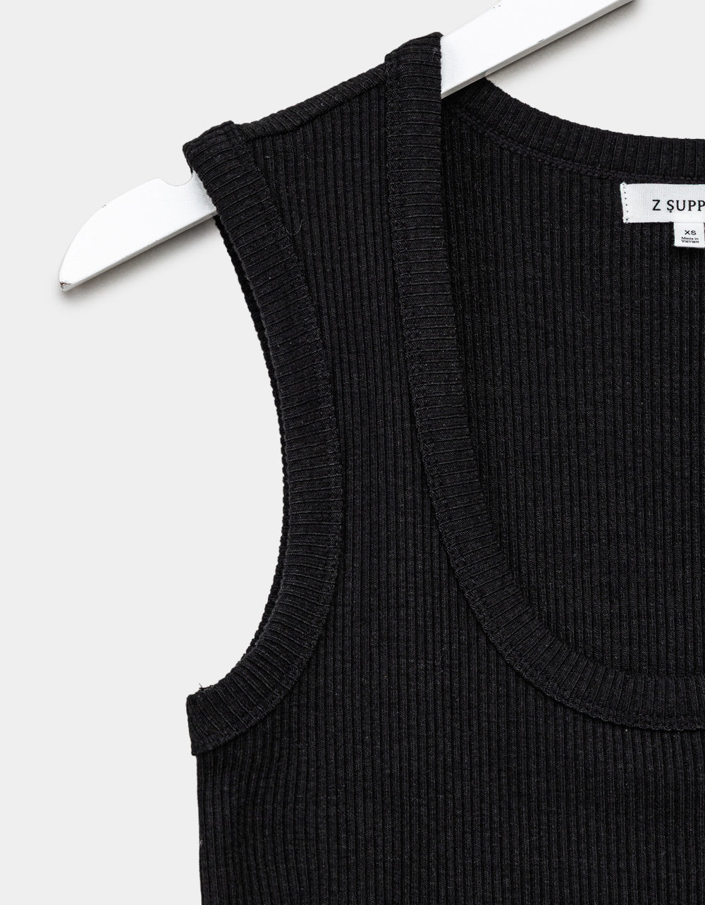 Black Leisurely Tank