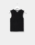 Black Leisurely Tank