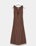 Brown Chell Midi Dress
