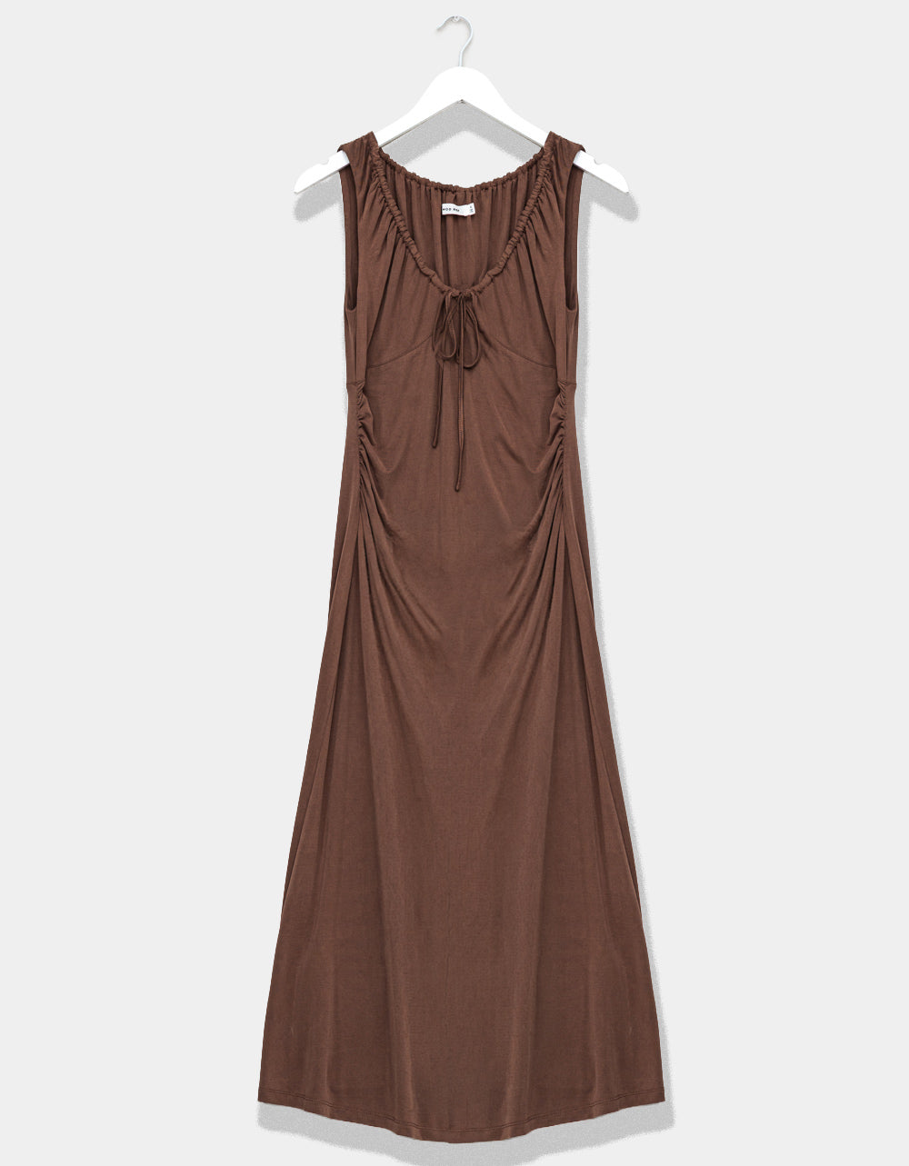 Brown Chell Midi Dress