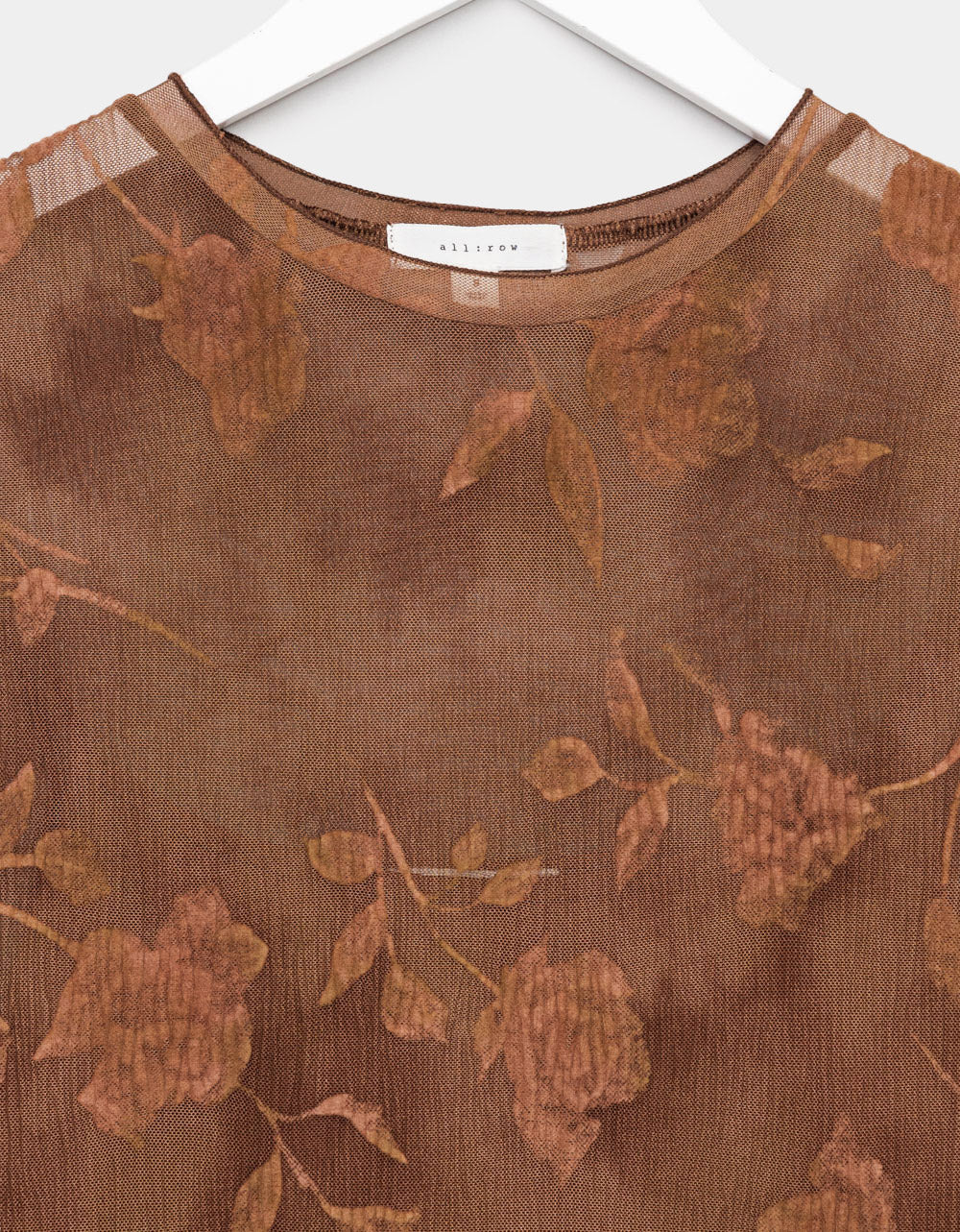 Brown Zoe Column Dress