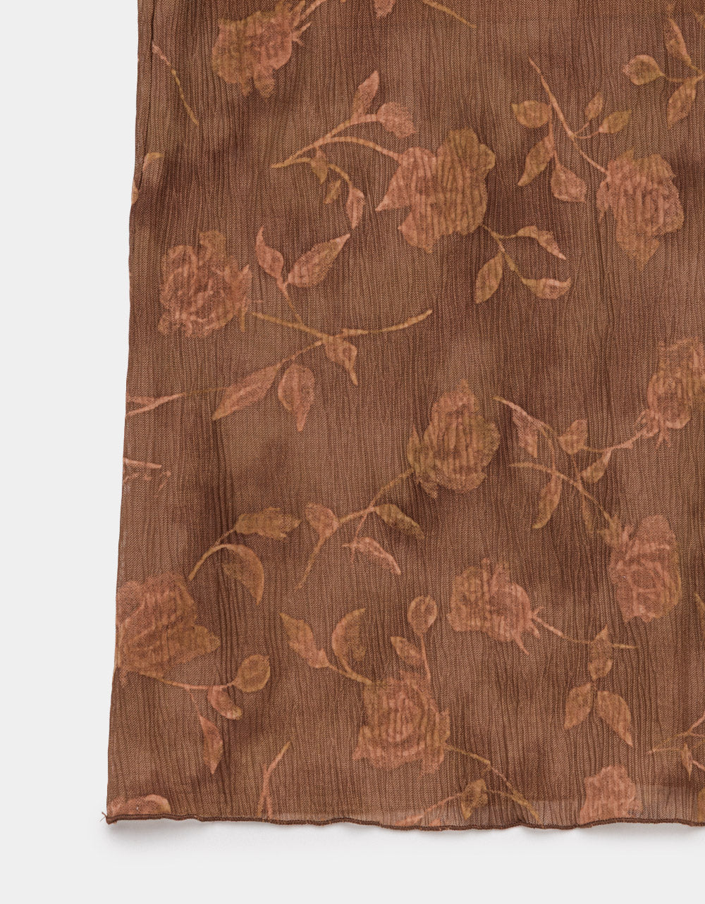 Brown Zoe Column Dress