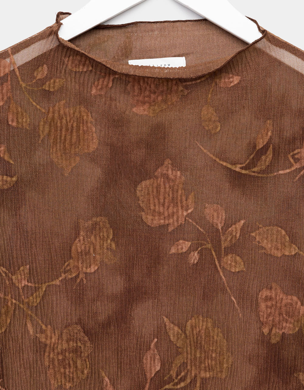 Brown Zoe Top