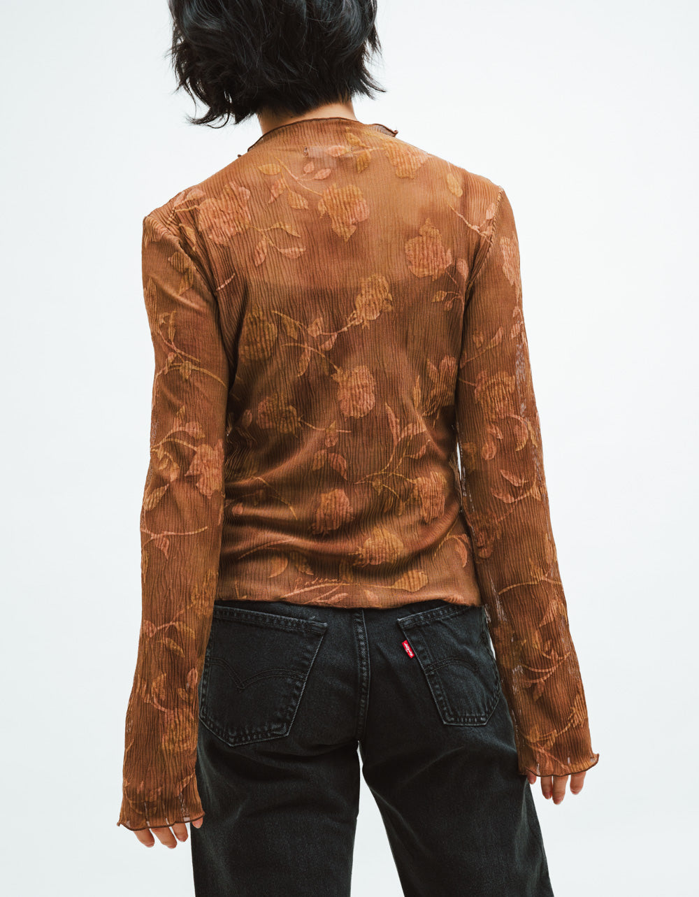 Brown Zoe Top