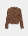 Brown Zoe Top