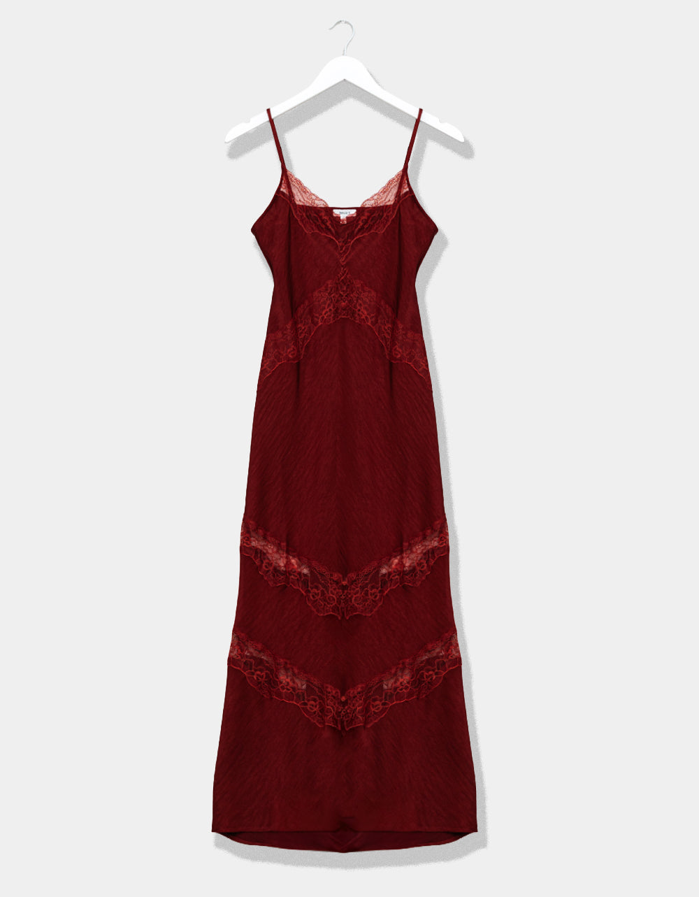 Bruna Lace Inset Midi Dress