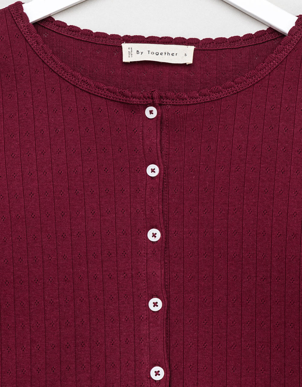 Burgundy Vera Cardi