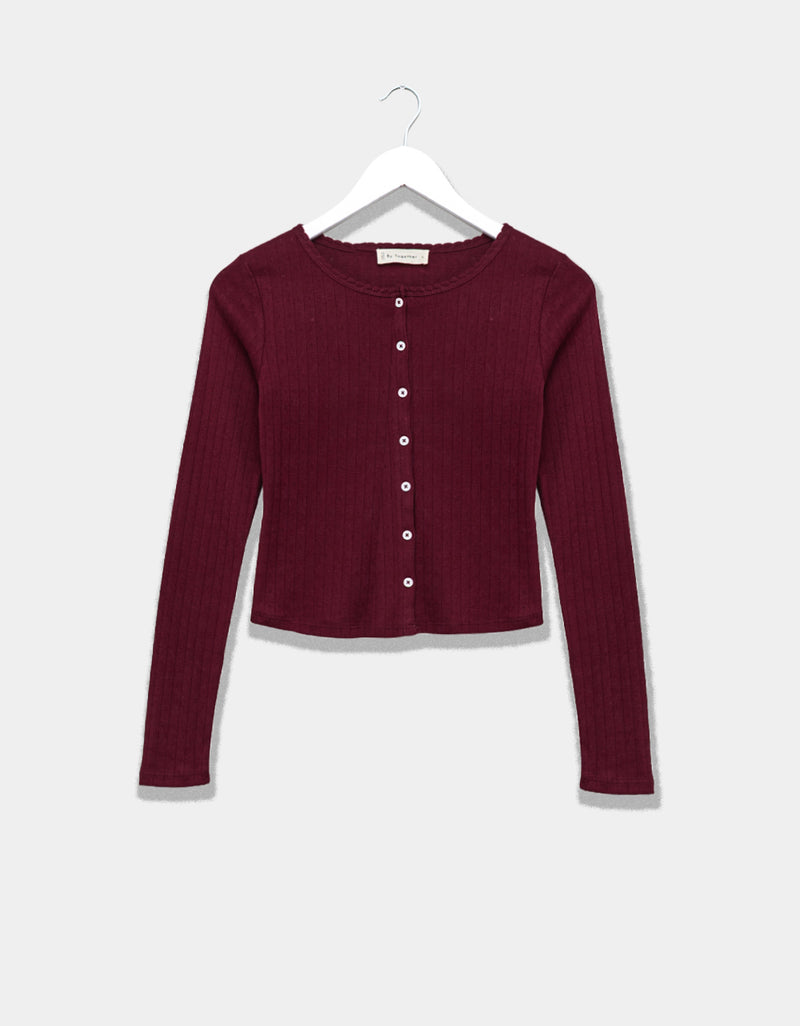 Burgundy Vera Cardi