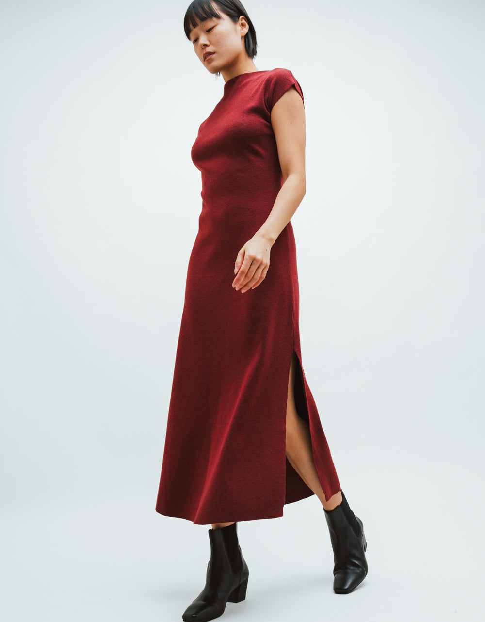Camilla Dress in Burgundy