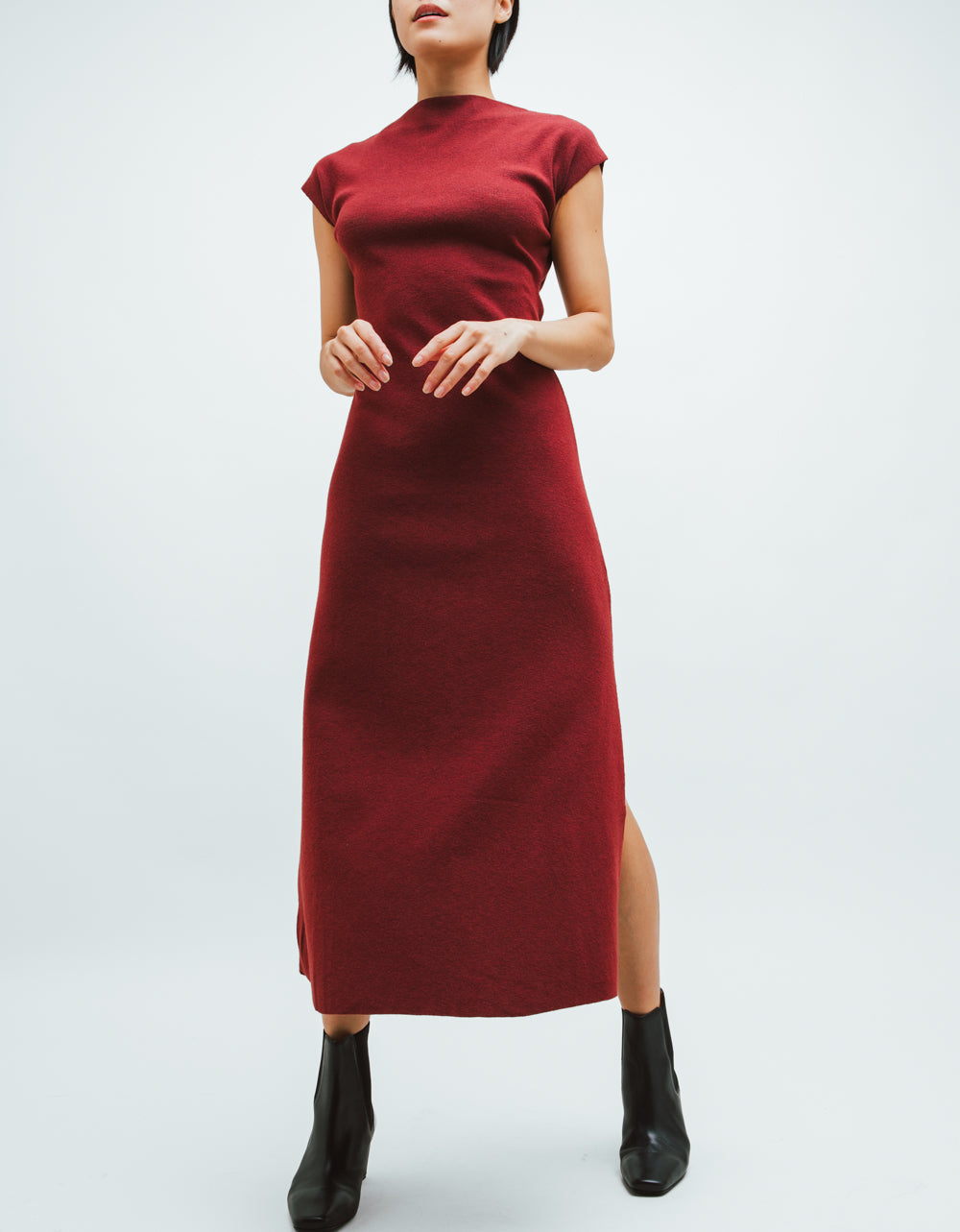 Camilla Dress in Burgundy