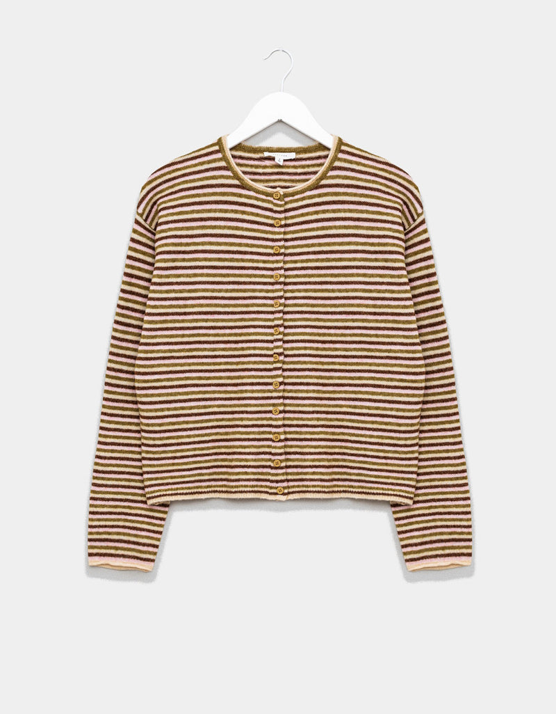 Cathy Cardigan - Green Multi