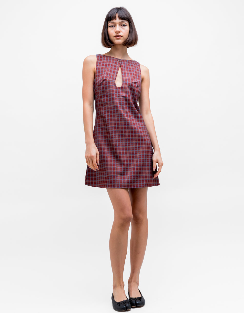 Chelsea Plaid Mini Dress