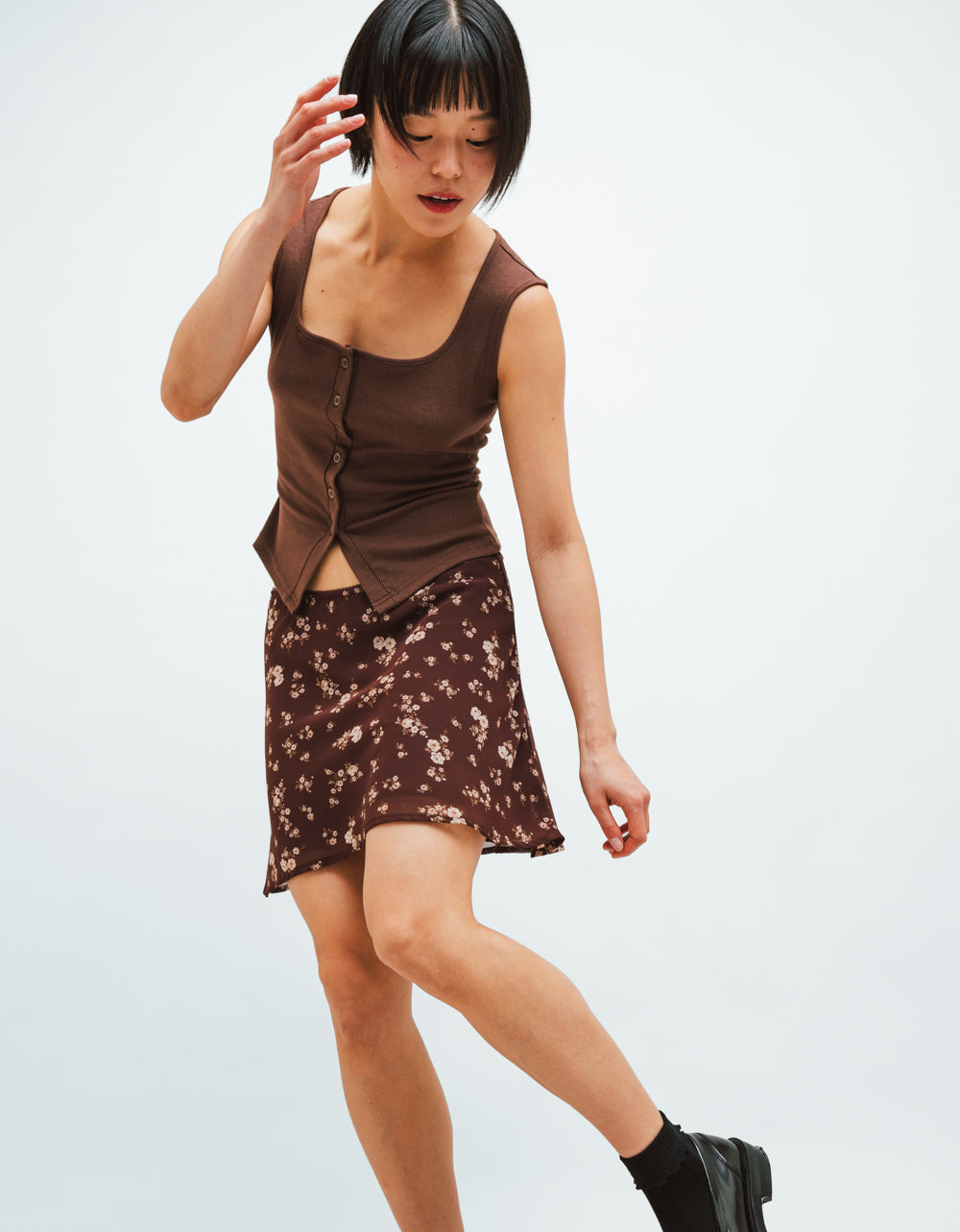 Choco Berti Button Tank