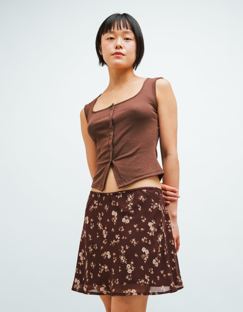 Choco Berti Button Tank