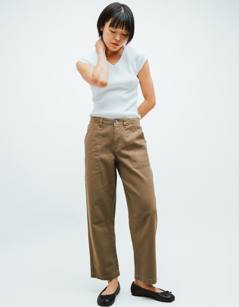 Colman Utility Pant in Olive