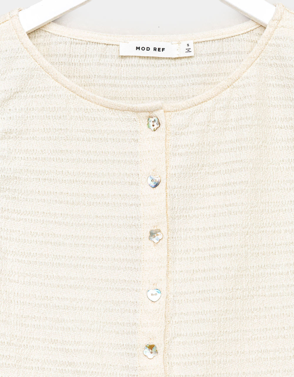 Cream Roxy Top