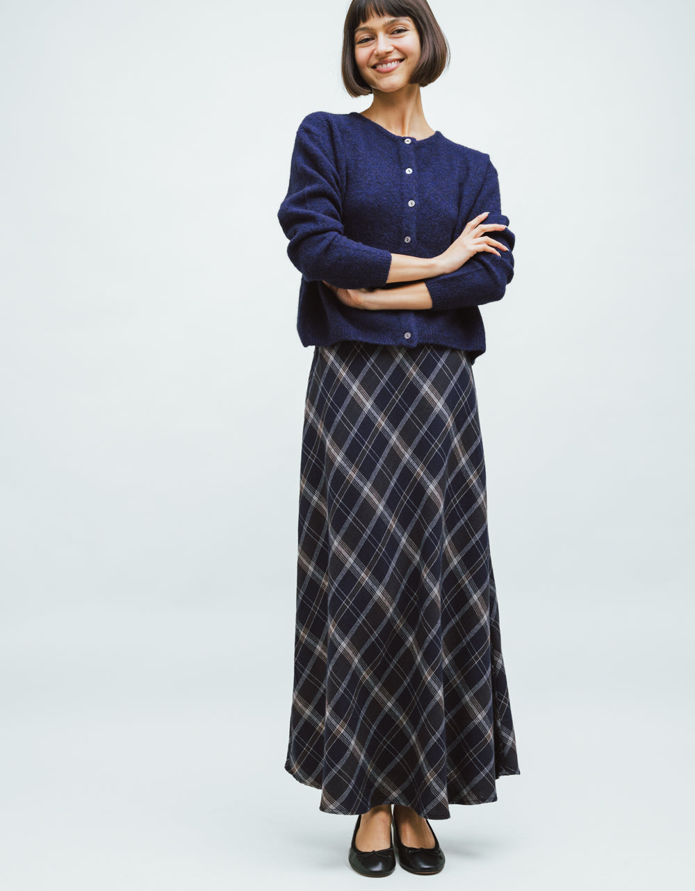 Crestview Plaid Skirt