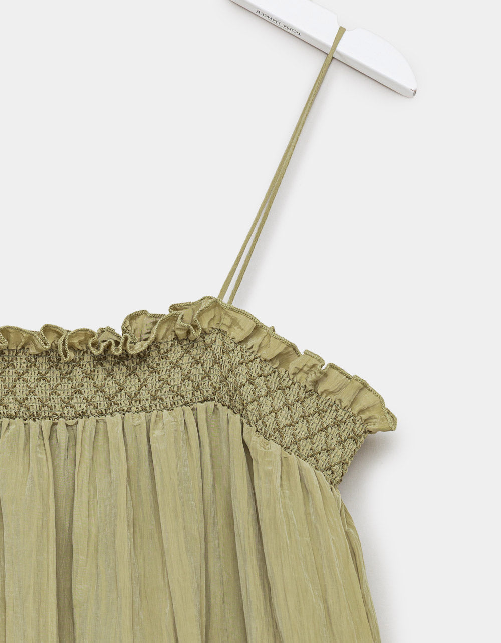 Crinkle Column Dress