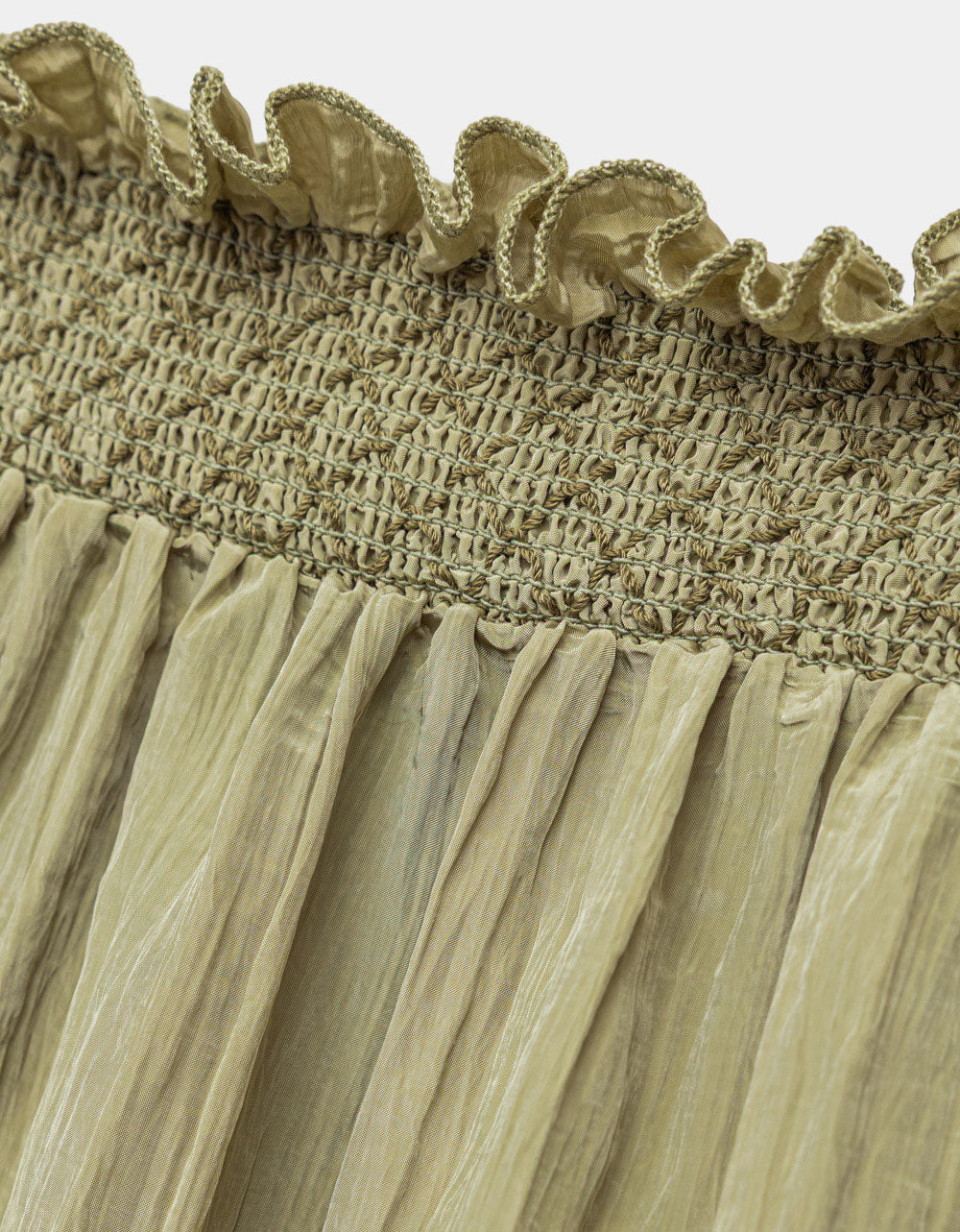Crinkle Column Dress