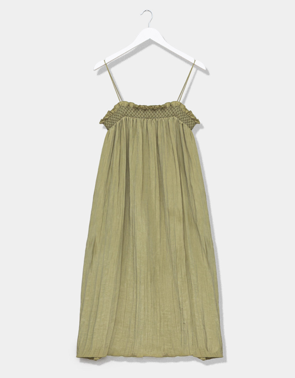 Crinkle Column Dress