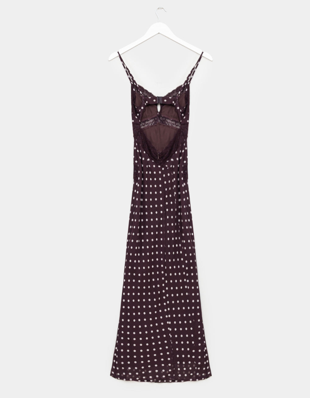 Dotty & Lace Slip Dress