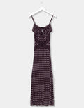 Dotty & Lace Slip Dress