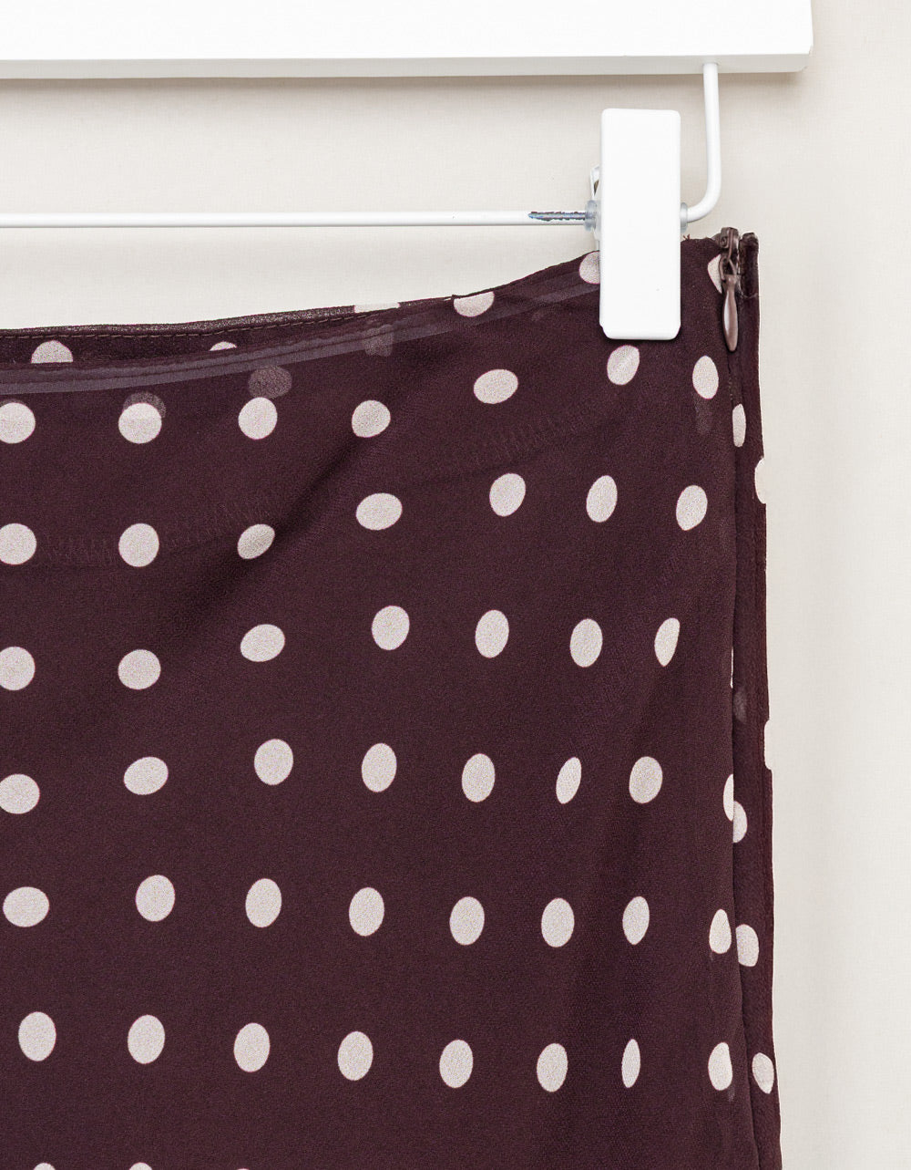 Dot + Lace Skirt