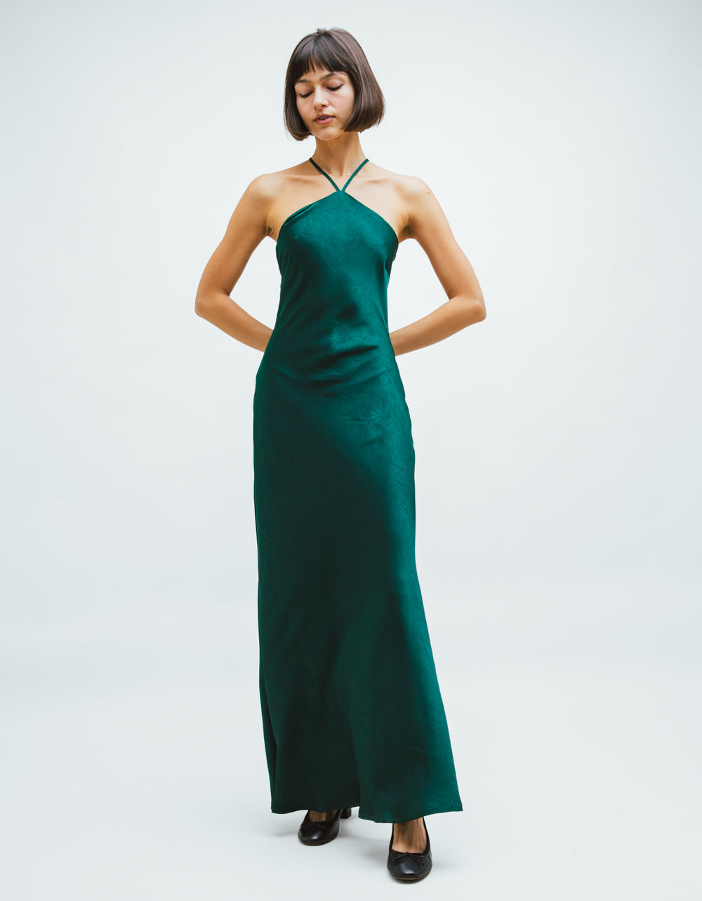Emera Halter Dress