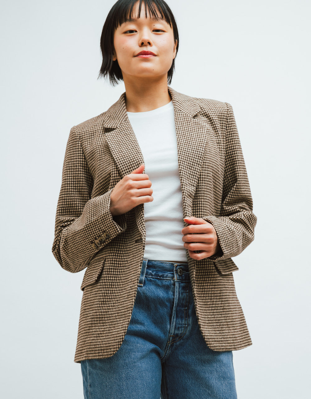 Evan Check Blazer