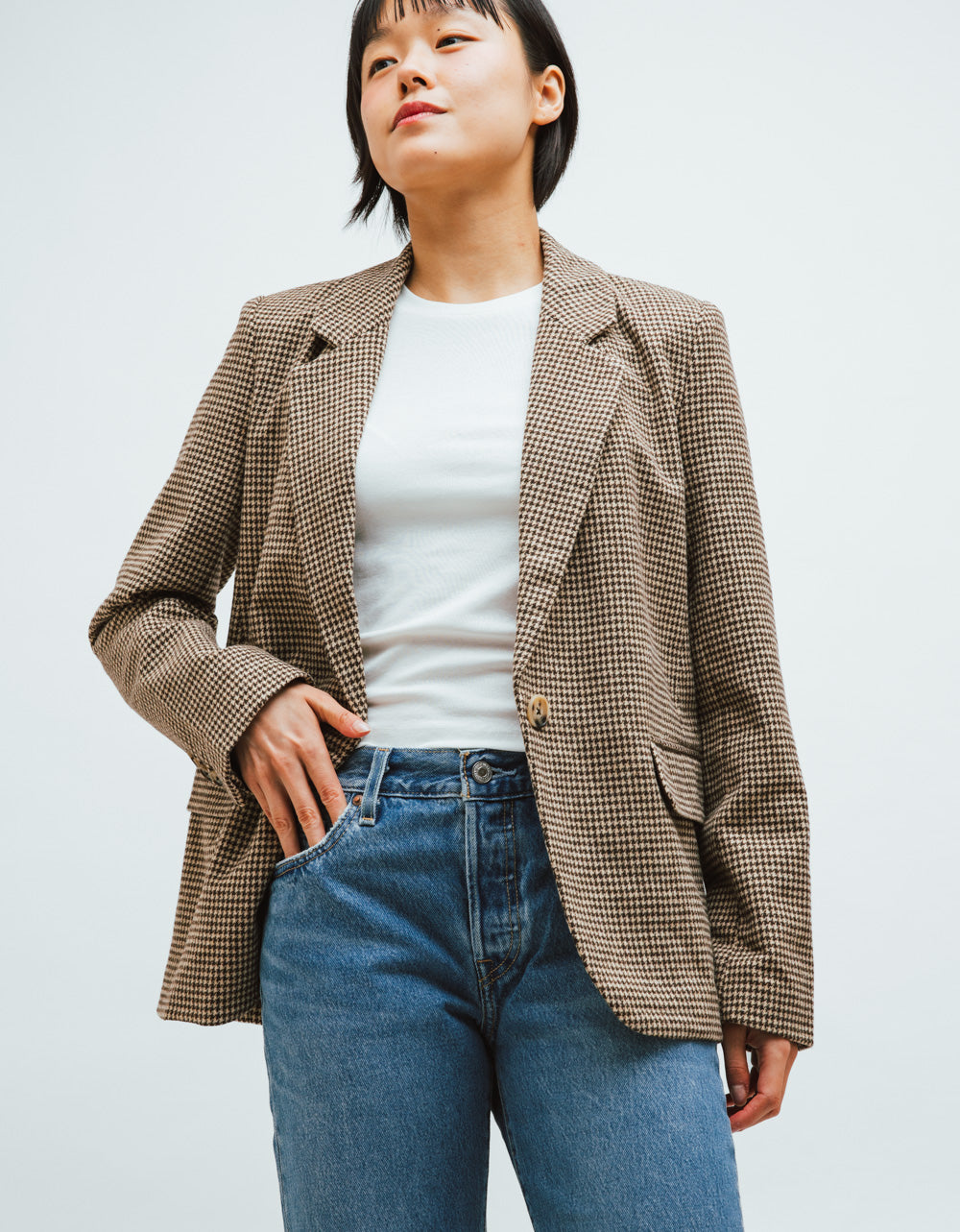 Evan Check Blazer