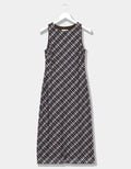Evie Plaid Mesh Dress