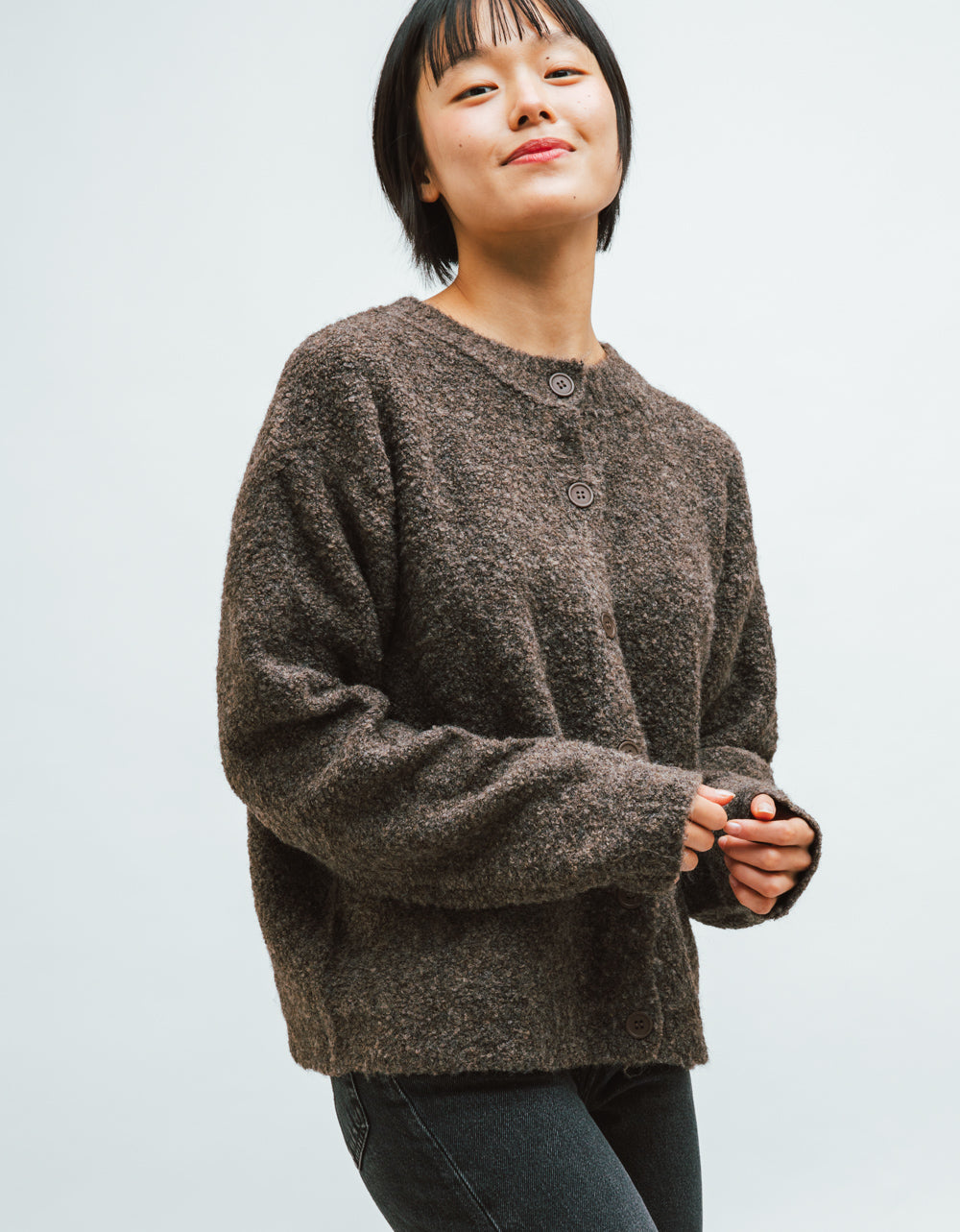 Frances Cardi in Brown